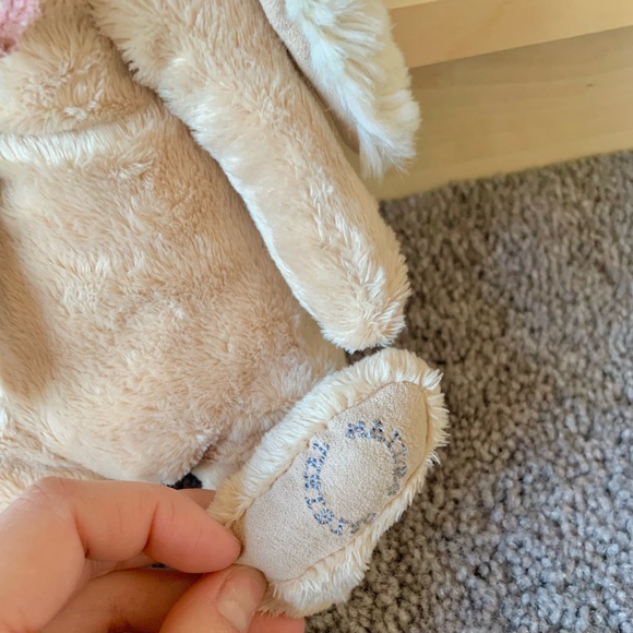 NEW Maileg Mellow Bunny with Pink Polka Dot Scarf RETIRED - Picture 2 of 2